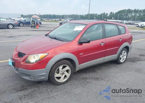2003 Pontiac Vibe из США, поврежденный, VIN 5Y2SL62833Z418848